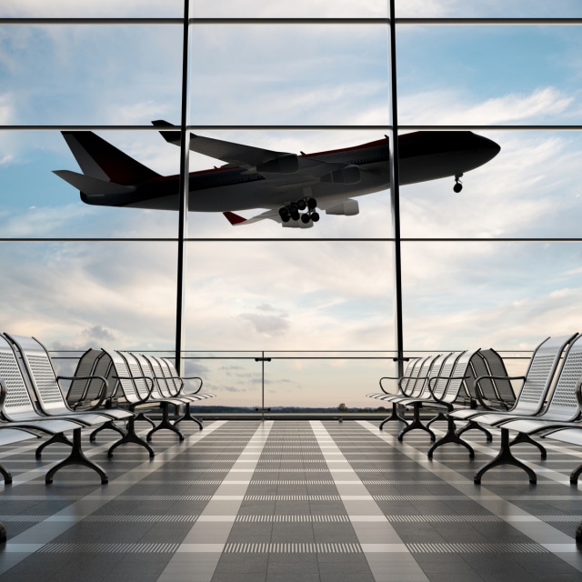 Ilustrasi bandara. Foto: Shutterstock