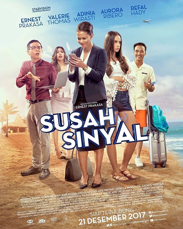 Poster film Susah Sinyal. Dok: IMDb