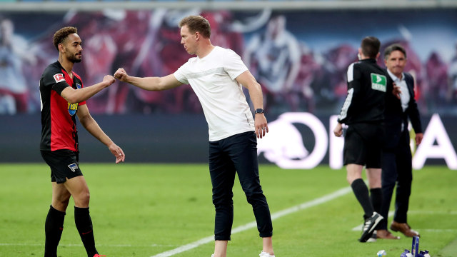 Bundesliga: RB Leipzig Ditahan Hertha Berlin, Julian Nagelsmann Keluhkan Jadwal (651455)