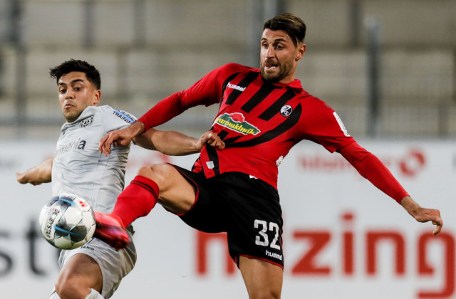 Laga Freiburg vs Bayer Leverkusen. Foto: Ronald WITTEK / POOL / AFP