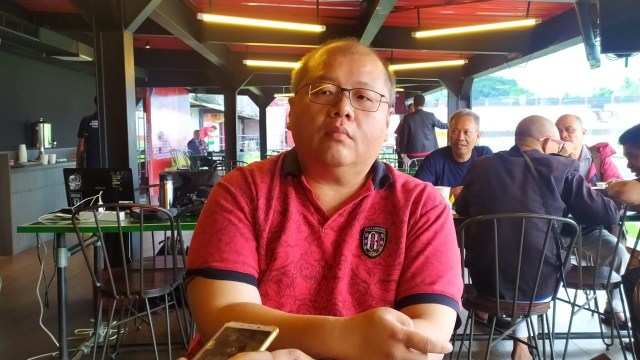 Chief Executive Officer (CEO) Bali United, Yabes Tanuri  - IST