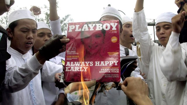 Ilustrasi Majalah Playboy