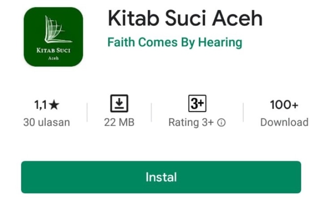 Pemerintah Aceh Terus Pantau Aplikasi ‘Kitab Suci Aceh’ yang ‘Menyesatkan’ (29864)