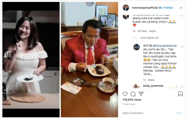 Soal Selera Lelaki, Tante Ernie Pilih Hotman Paris daripada Ariel (41449)