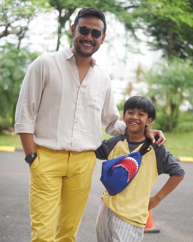 10 Potret Dwi Sasono Jadi Ayah Idaman, Dekat dengan Tiga ...