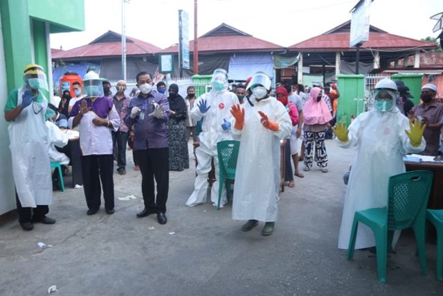 Tenaga medis di Kota Jayapura. (Dok: Humas Pemkot Jayapura)