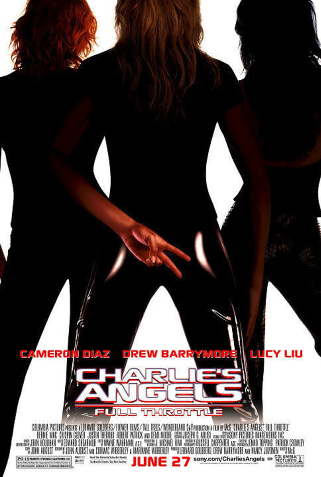 Poster film Charlie Angel: Full Throttle. Dok: IMDb /© 2003 Columbia Pictures. All rights reserved.