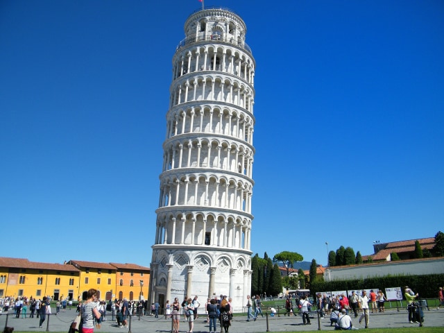 Ilustrasi Menara Pisa Italia Foto: Pixabay