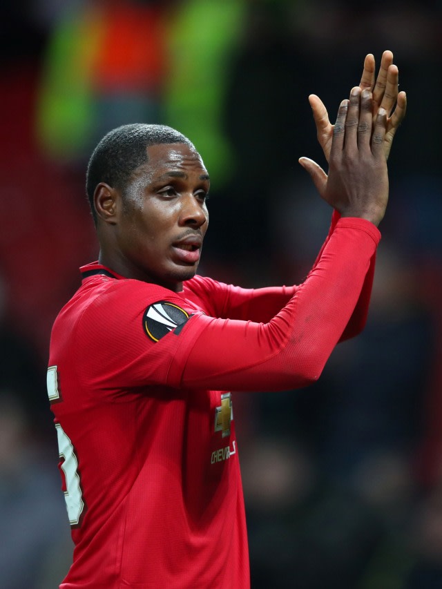 Odion Ighalo saat berkostum Manchester United. Foto: Getty Images/Clive Brunskill