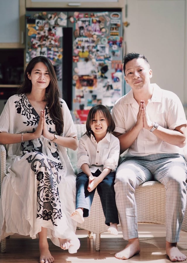 Keluarga Ringgo Agus Rahman. Foto: Instagram @sabaidieter