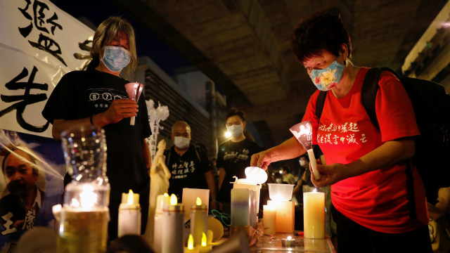Peringatan tiananmen di Hong Kong
