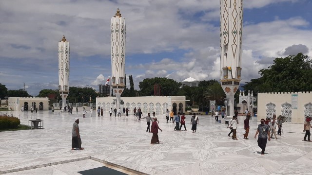 Masjid Raya Baiturrahman Akan Jadi Lokasi Vaksinasi Massal di Aceh pada April  (94060)