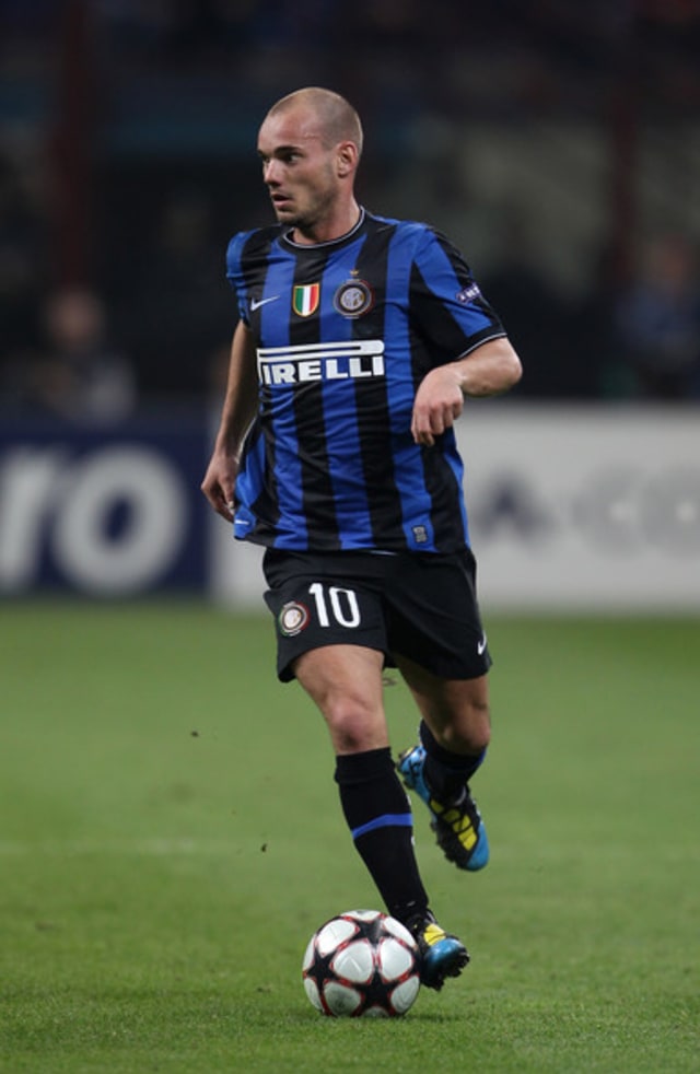 Wesley Sneijder kala berjersi Inter Milan. Foto: Inter Milan