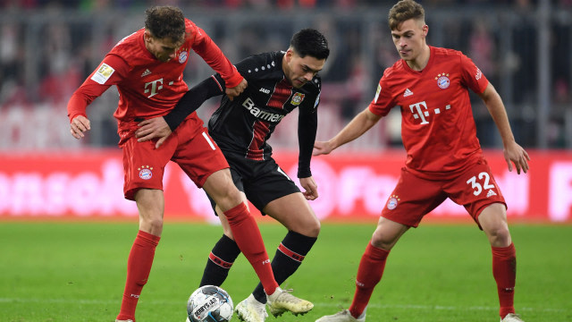 Bayern Muenchen vs Bayer Leverkusen. Foto: ANDREAS GEBERT/Reuters.