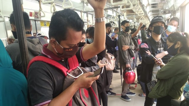 KRL Parung Panjang-Tanah Abang.  Foto: Istimewa