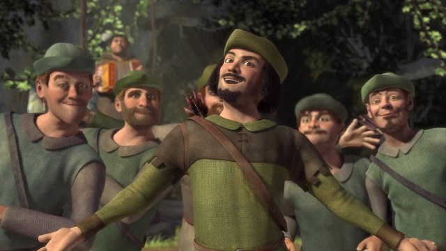 Monsieur hood dalam film Shrek | Source : https://www.youtube.com/watch?v=cOOG3bRujoM