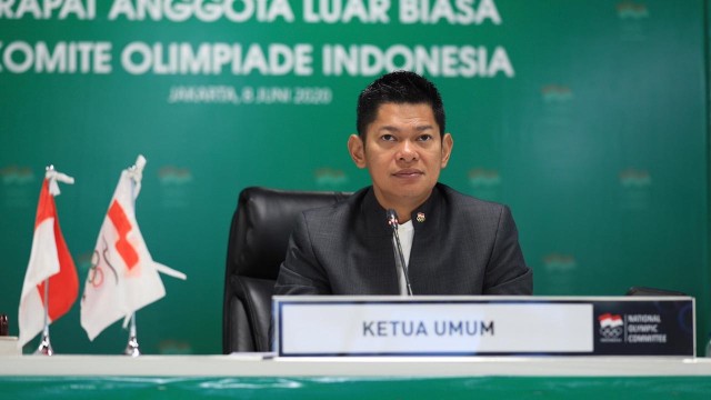 Ketua Umum Komite Olimpiade Indonesia, Raja Sapta Oktohari. Foto: NOC Indonesia