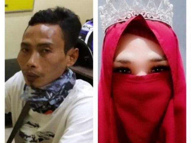 MUH, warga Lombok yang menikahi pria (MIT). Foto: Istimewa