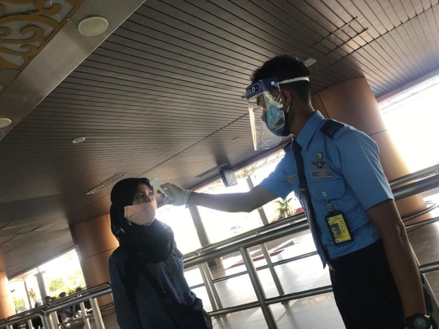 Foto: Suasana Bandara Supadio Pontianak Setelah Penerbangan Dibuka Kembali (86704)