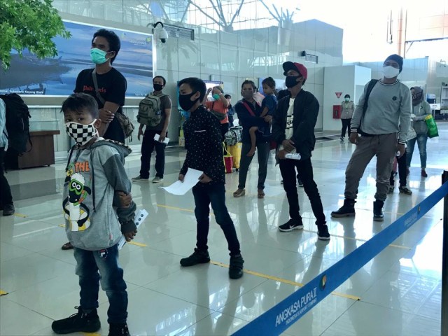 Foto: Suasana Bandara Supadio Pontianak Setelah Penerbangan Dibuka Kembali (86706)