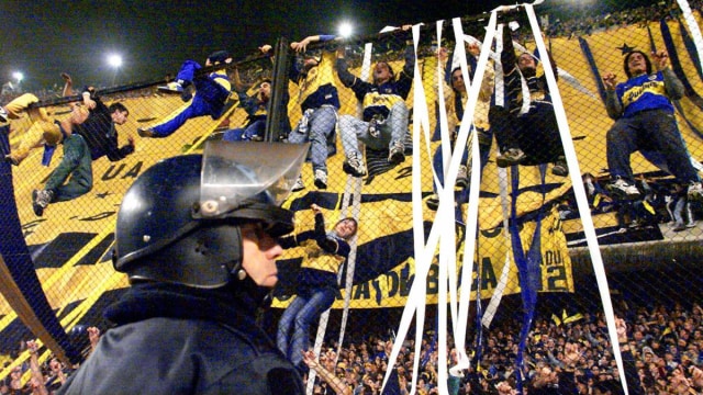 Supporter Klub Boca Junior dari Argentina