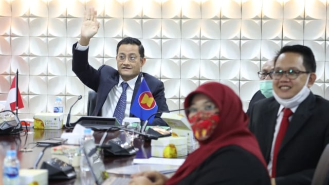 Mensos Di Pertemuan Menteri ASEAN Foto: Kemensos
