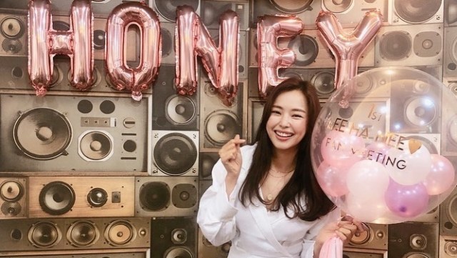 Selebriti Korea Selatan, Honey Lee. Foto: Instagram/ honey_lee32