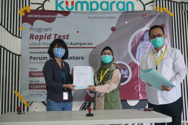 Rapid Test, Bentuk Kepedulian untuk Insan Pers (864712)