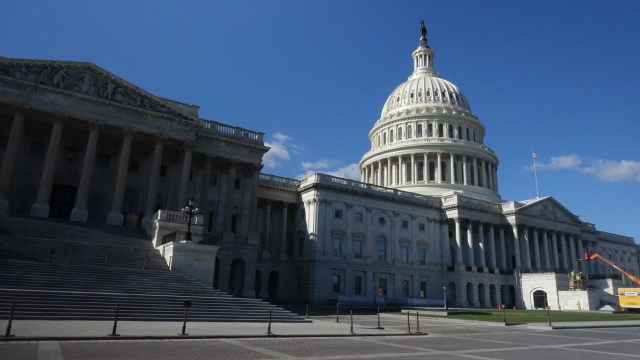 Gedung Capitol Hill di Washington DC, Amerika Serikat