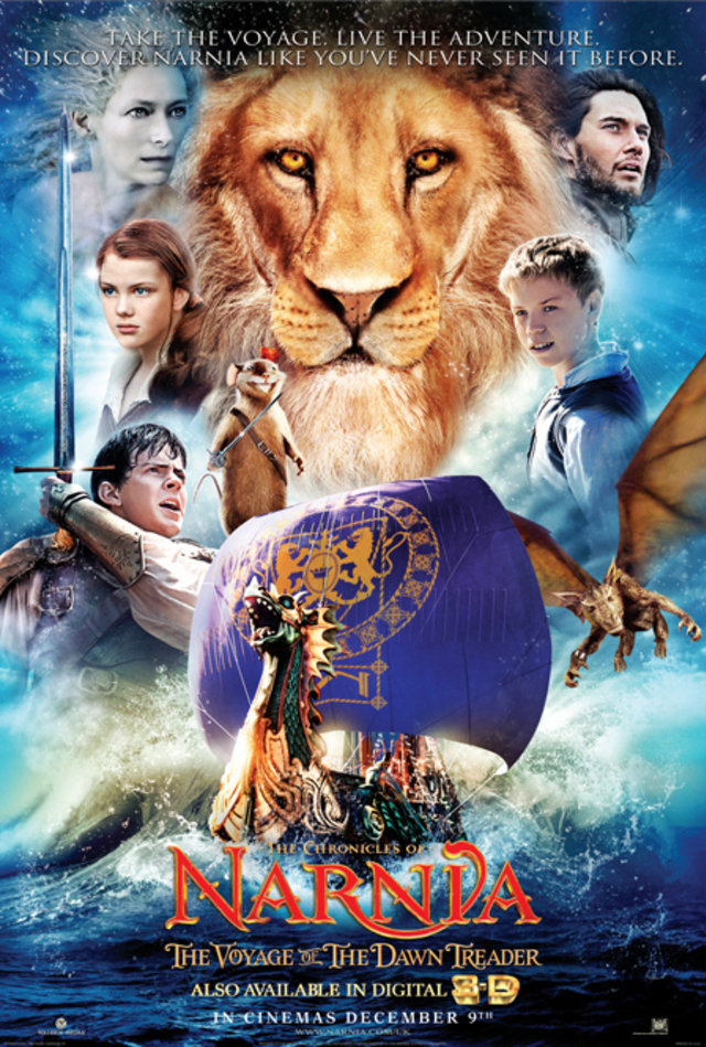 Poster Film The Chronicles of Narnia: : The Voyage of The Dawn Treader. Dok: IMDb