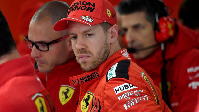 Sebastian Vettel Foto: Josep LAGO / AFP