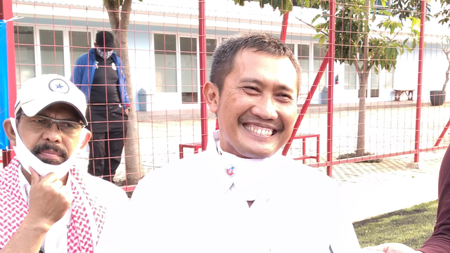 Ketua Asprov PSSI DKI Jakarta, Uden Kusuma Wijaya. Foto: Ferry Tri Adi/kumparan
