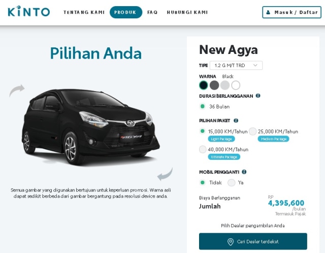 Punya Mobil dengan Skema Berlangganan, Toyota Avanza dan Innova Jadi Primadona (33729)