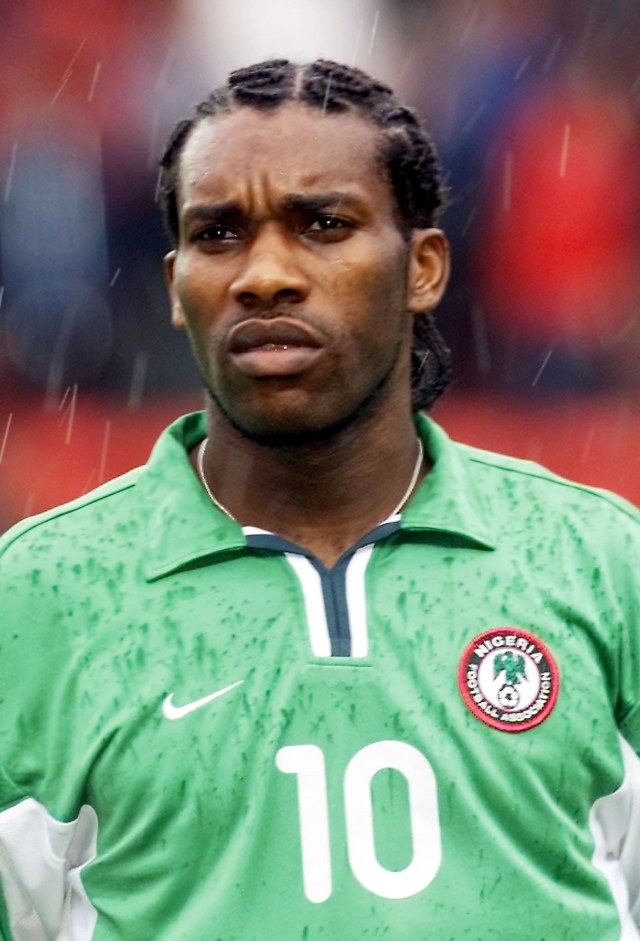 Jay-Jay Okocha. Foto: AFP/ GERRY PENNY