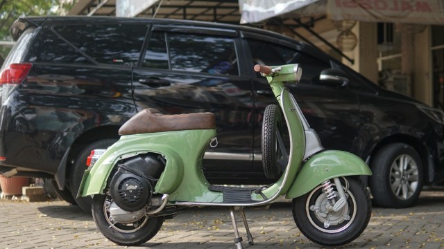 Rombak Performa Vespa Klasik ala Andre Taulany, Habiskan Rp 55 Juta (964954)
