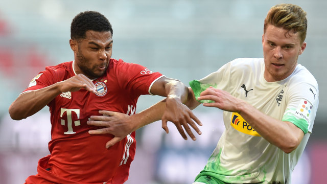 Kalahkan Moenchengladbach, Bayern Jaga Jarak dengan Dortmund (72844)