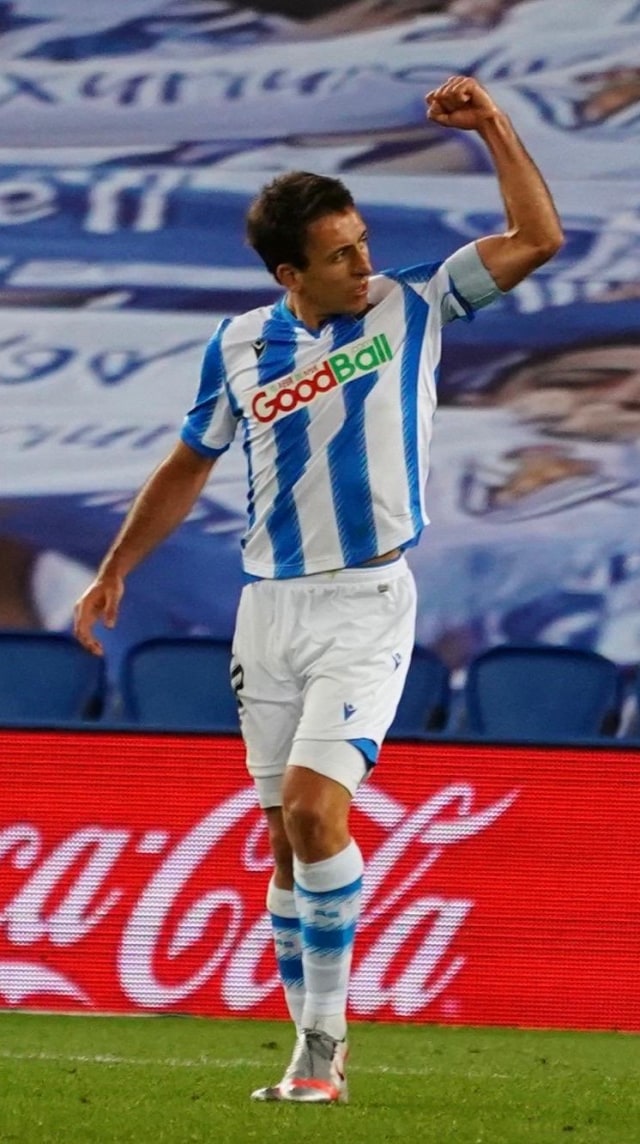 Mikel Oyarzabal, pahlawan Real Sociedad musim ini. Foto: Dok. Real Sociedad