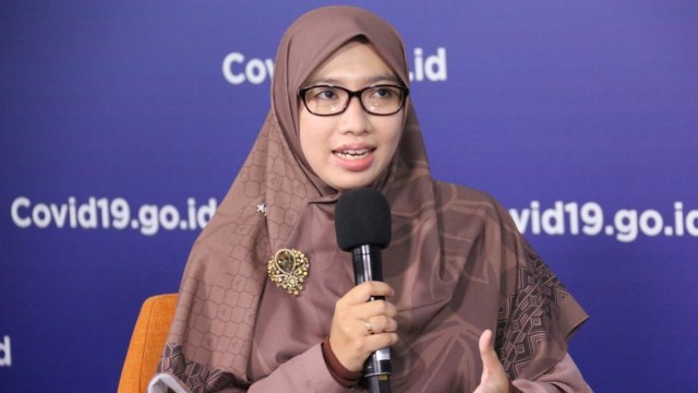 Dewi Nur Aisyah, Tim Pakar Gugus Tugas COVID-19. Foto: BNPB