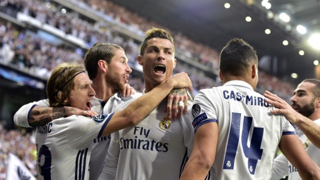 Cristiano Ronaldo semasa di Real Madrid.  Foto: GERARD JULIEN / AFP
