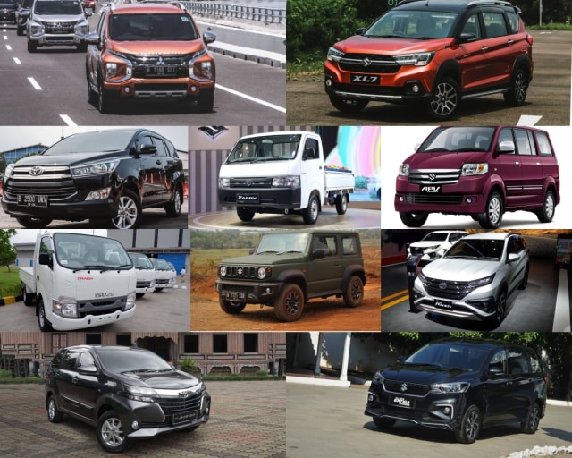 10 Mobil dengan wholesales terbanyak di Mei 2020. Foto: dok. Kumparan