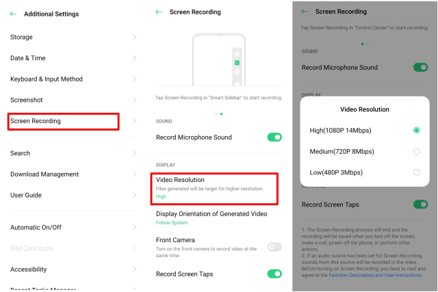 Cara Bikin Video Screen Recording Resolusi Full Hd 1080p Di Hp Oppo Kumparan Com Cara Bikin Video Screen Recording Resolusi Full Hd 1080p Di Hp Oppo Kumparan Com