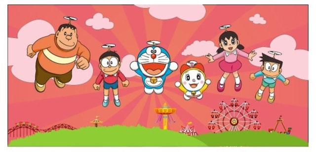 Ilustrasi Doraemon. Foto: Dok Traveloka.