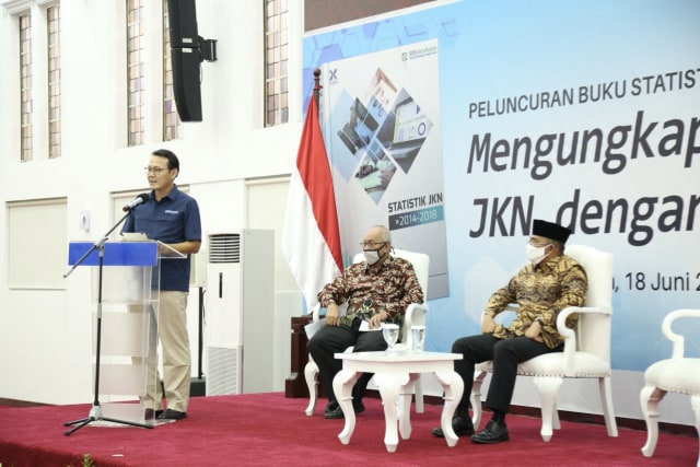 Direktur Utama BPJS Kesehatan, Fachmi Idris, mengungkapkan bahwa data kelolaan Program JKN-KIS merupakan aset yang dapat dikelola untuk kemajuan kesehatan masyarakat Indonesia. Foto: Dok. BPJS Kesehatan