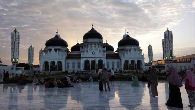 Masjid Raya Baiturrahman. Foto: Wikipedia