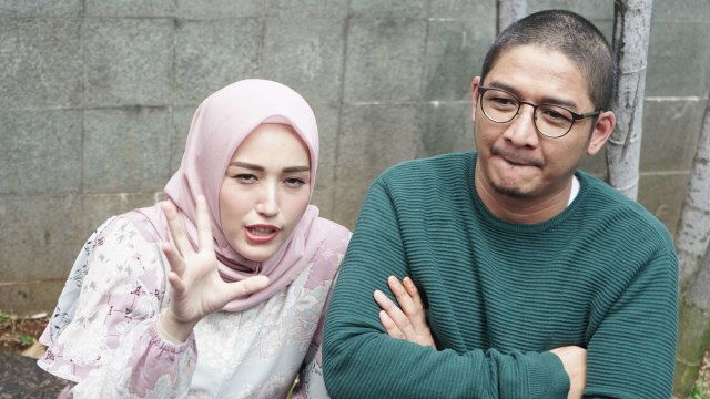 Pasha dan Adelia saat ditemui di kawasan Tendean, Jakarta, Kamis, (18/6).  Foto: Ronny