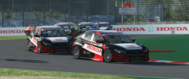 Ilustrasi balap virtual Honda Racing Simulator Championship. Foto: HPM