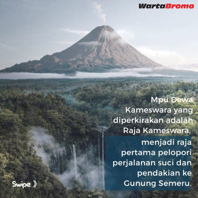 Gunung Semeru dan Asal Usul Nama Lumajang