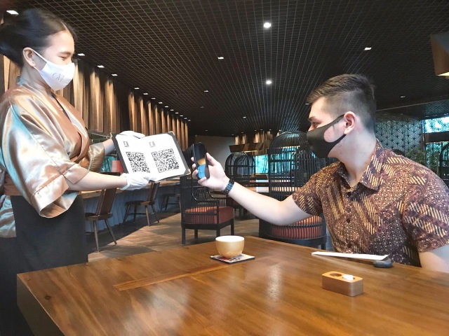 Protokol kesehatan baru di restoran Yoshi Izakaya, Gran Melia Jakarta Foto: dok.Yoshi Izakaya/Gran Melia Jakarta