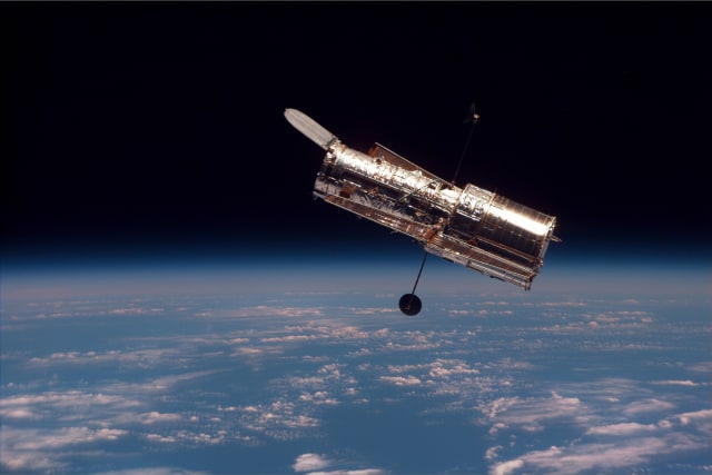 Teleskop Hubble digunakan ilmuwan dari NASA untuk mengumpulkan data astronomi. Foto: NASA