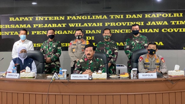 Panglima TNI Minta Surabaya Serius Tangani Pandemi Virus Corona (656374)